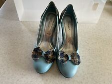 light blue court shoes for sale  LANCING