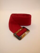 Red fabric belt for sale  BISHOP'S STORTFORD