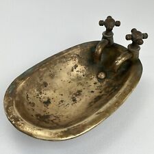 Vintage brass soap for sale  Shipping to Ireland