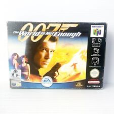 007 The World Is Not Enough + Caixa, Manual, Inserir CIB - N64 - Testado e Funcionando, usado comprar usado  Enviando para Brazil