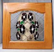 Stained glass cabinet for sale  Eaton