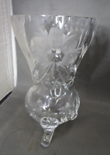 Clear glass vase for sale  Florence