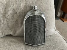 VINTAGE CHROME RUDDSPEED BENTLEY RADIATOR GRILL HIP FLASK DECANTER for sale  Shipping to South Africa
