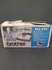 Máquina de fax pessoal e copiadora Brother FAX-575 nova caixa aberta comprar usado  Enviando para Brazil