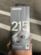Shure se215 clear for sale  Pasadena