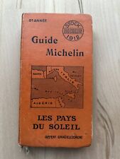 Guide michelin 1912 d'occasion  Reims