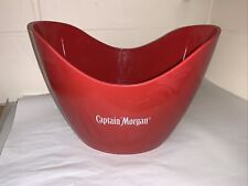 CAPTAIN MORGAN Large Ice Bucket Punch Bowl Bottle Can Cooler Party 36x25.5x26 for sale  Shipping to South Africa