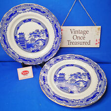 Vintage willow dinner for sale  Shipping to Ireland