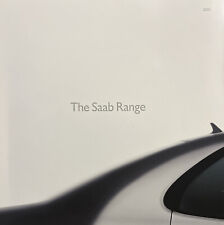 Saab range brochure for sale  WIGAN
