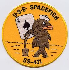 Uss spadefish ainda lacrado 411 Diesel Barco, Submarino Patch-Bc Patch não Cat. c6018, usado comprar usado  Enviando para Brazil