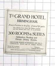 1912 grand hotel for sale  UK
