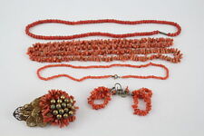 Coral jewellery antique for sale  LEEDS