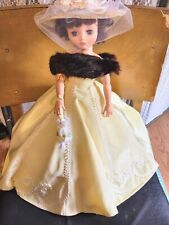 M Alexander Cissy Gown & Purse + Custom Hat & Mink Wrap Revlon Dollikin 20" Doll for sale  Shipping to South Africa