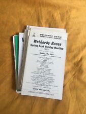 Collection race cards for sale  MANCHESTER