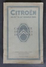 1928 citroen 10cv d'occasion  Expédié en Belgium