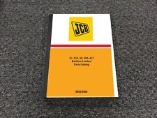 JCB 3C 3CX 3D 3DS 4CT Backhoe Loader Parts Catalog Manual 9802/8000 for sale  Fairfield