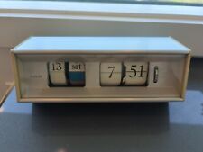 Usado, Relógio Copal Caslon 601 Japão Flip Clock Calendário e Tempo Meio Século Excelente  comprar usado  Enviando para Brazil
