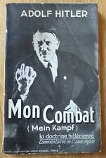 Occasion, Mein Kampf avec préface critique et avertissements, éditions Savoir Mutuel 1935 d'occasion  Desvres