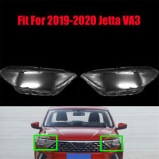 Par de tampa de lente transparente para farol compatível com 2019-2020 Volkswagen Jetta VA3 comprar usado  Enviando para Brazil