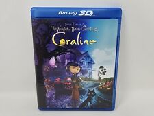 Coraline (Blu-ray 3D/Blu-ray/DVD, 2011, Conjunto de 2 Discos) Sem Capa - Discos Limpos, usado comprar usado  Enviando para Brazil