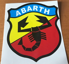 Abarth logo sticker for sale  KETTERING