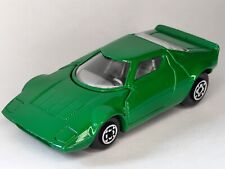 GUISVAL green Lancia Stratos Ech. 1/64 Made in Spain car coche voiture vintage segunda mano  Embacar hacia Argentina