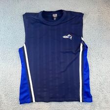 Suéter deportivo de baloncesto And1 vintage con camiseta sin mangas talla XL de malla azul segunda mano  Embacar hacia Argentina