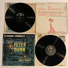 Lote de LPs de vinil Henry Mancini Pink Panther, Peter Gunn trilha sonora RCA LSP-2795 1956 comprar usado  Enviando para Brazil