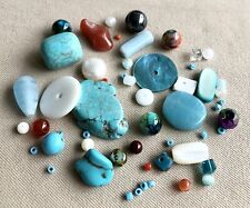 Vintage turquoise beads for sale  FLINT