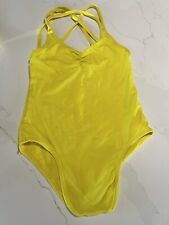 girls yellow leotard for sale  HIGH WYCOMBE