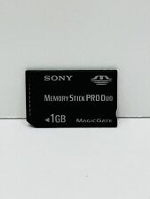 Sony 1GB Sony PSP Memory Stick Pro Duo Memory Card Camera Cybershot for sale  Shipping to South Africa