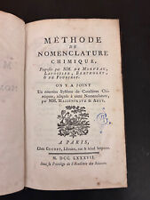 Méthode nomenclature chimique d'occasion  Paris XV