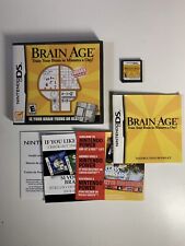 Usado, Brain Age (Nintendo DS, 2006) EN CAJA completa con probado manual segunda mano  Embacar hacia Argentina