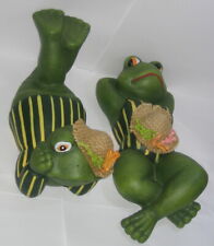 Gartenfiguren froggie paar gebraucht kaufen  Filderstadt