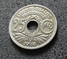 Monnaie centimes 1918 d'occasion  Saint-Étienne-de-Saint-Geoirs