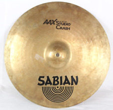 Sabian 16" AAX Studio Crash Cymbal for sale  Shipping to South Africa