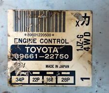 Toyota Cresta JZX105 89661-22750 1JZ-G 4WD Ecu Ecm oem jdm used for sale  Shipping to South Africa
