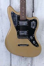 Guitarra elétrica Fender Squier contemporânea Jaguar HH ST acabamento dourado Shoreline, usado comprar usado  Enviando para Brazil