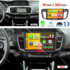 Usado, 32G para Honda Accord 2013-2016 Android 13.0 carro estéreo CarPlay rádio WiFi GPS BT comprar usado  Enviando para Brazil