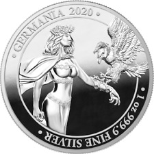 Silber münze germania gebraucht kaufen  Büdingen