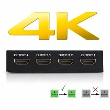 Divisor HDMI – Exibir vídeo de 1-4 monitores - Transferência de sinal HDMI 65 pés comprar usado  Enviando para Brazil