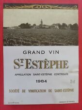 1984 saint estephe d'occasion  Expédié en Belgium