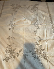 Lovely linen table for sale  ABERYSTWYTH