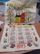 1985 calendar towel for sale  Biloxi