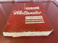 BÍBLIA DE INTERCÂMBIO DE AUTOMÓVEIS HOLLANDER 29ª EDIÇÃO 1953 - 1962 comprar usado  Enviando para Brazil
