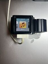 Apple iPod Nano 6ª Geração Produto Vermelho (8GB) Com Pulseira de Relógio de Aço Inoxidável, usado comprar usado  Enviando para Brazil