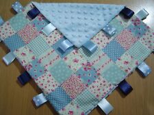 Patchwork taggy blanket for sale  RAMSGATE