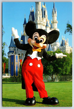 WAlt Disney World Mickey Mouse Postcard Castle View You're Always Welcome for sale  Shipping to South Africa