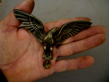 Vintage Coche Mascota campana ornamento Falcon Águila De Bronce segunda mano  Argentina 