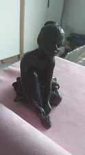 Bronze resin figurine for sale  STOWMARKET